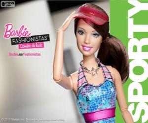 Rompicapo di Barbie Fashionista Sporty