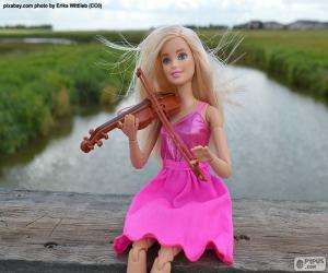 Rompicapo di Barbie gioco del violino