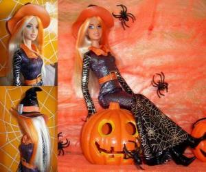 Rompicapo di Barbie in Halloween