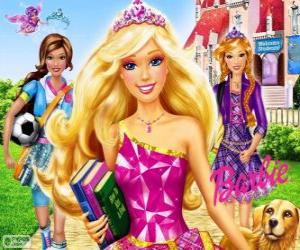 Rompicapo di Barbie Princess a scuola