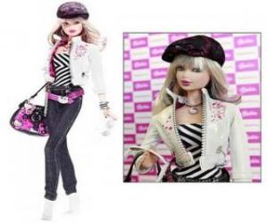 Rompicapo di Barbie vestita di Hello Kitty