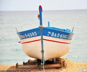 Rompicapo di Barca incagliata sulla spiaggia