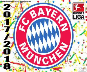 Rompicapo di Bayern, Bundesliga 2017-2018