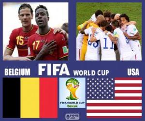 Rompicapo di Belgio - Stati Uniti, ottavi di finale, Brasile 2014