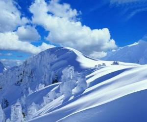 Rompicapo di Bellissimo paesaggio invernale