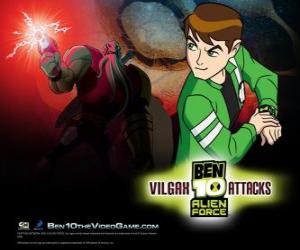 Rompicapo di Ben 10 Alien Force Vilgax Attacks