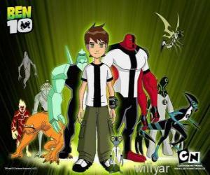 Rompicapo di Ben 10 e le 10 personalità