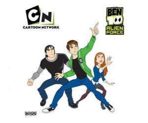 Rompicapo di Ben 10, Gwen e Kevin