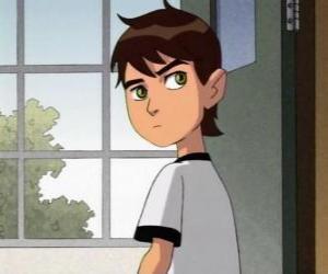 Rompicapo di Ben 10 o Ben Tennyson, che in futuro sarà l'eroe degli eroi, con lo dispositivo alienro Omnitrix che permette di trasformare in diversi alieni