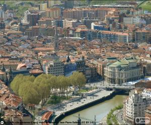 Rompicapo di Bilbao, Paesi Baschi, Spagna,