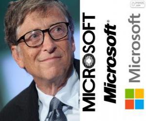 Rompicapo di Bill Gates, imprenditore e informatico statunitense, co-fondatore della società di software Microsoft