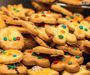 Rompicapo di Biscotti decorati, Natale