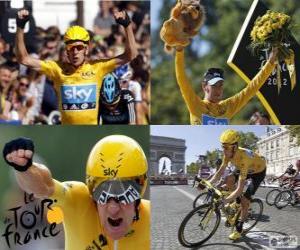 Rompicapo di Bradley Wiggins vincitore del Tour de France 2012