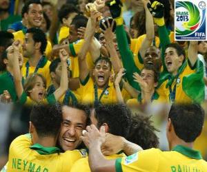 Rompicapo di Brasile, campione della Copa FIFA Confederations 2013