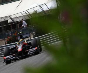 Rompicapo di Bruno Senna-HRT - Monte-Carlo 2010