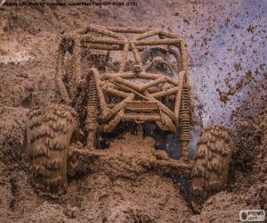 Rompicapo di Buggy 4x4 nel fango