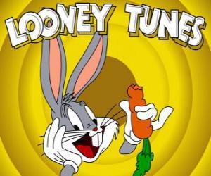 Rompicapo di Bugs Bunny, il coniglio protagonista delle avventure di Looney Tunes