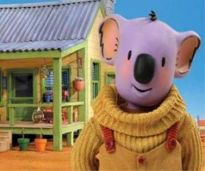 Rompicapo di Buster è uno dei fratelli koala che vivono avventure divertenti nel deserto australiano, I fratelli Koala