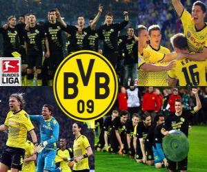 Rompicapo di BV 09 Borussia Dortmund, campione di Bundesliga 2011-12