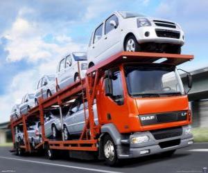 Rompicapo di Camion trasporto delle automobili