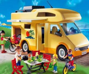 Rompicapo di Camper o autocaravan Playmobil