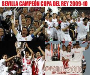 Rompicapo di Campione del Sevilla Copa del Rey 2009-2010