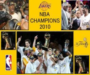 Rompicapo di Campioni NBA 2010 - Los Angeles Lakers -
