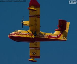 Rompicapo di Canadair CL-215, idrovolante