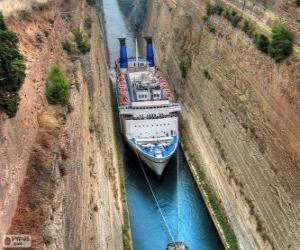 Rompicapo di Canale di Corinto, Grecia