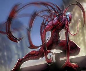 Rompicapo di Carnage è un supercriminale simbiotica, avversario di Spider-Man e acerrimo nemico di Venom