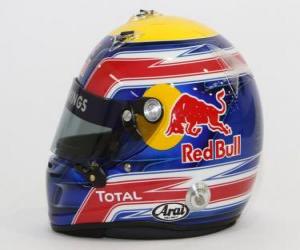 Rompicapo di Casco Mark Webber 2010