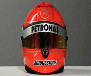 Rompicapo di Casco Michael Schumacher 2010