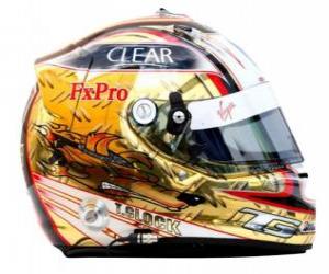 Rompicapo di Casco Timo Glock 2010