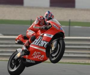 Rompicapo di Casey Stoner alza rotella