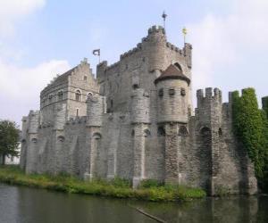 Rompicapo di Castello dei Conti di Fiandra, Belgio