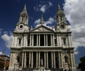 Rompicapo di Cattedrale di Saint Paul o San Paolo a Londra, Gran Bretagna
