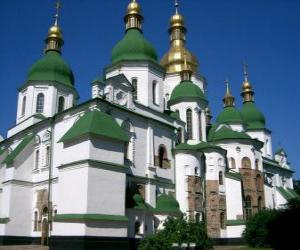 Rompicapo di Cattedrale di Santa Sofia, Kiev, Ucraina.