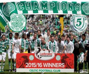 Rompicapo di Celtic FC campione 2015-2016