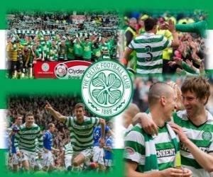 Rompicapo di Celtic FC, campione della Scottish Premier League 2011-2012. Campionato scozzese di calcio