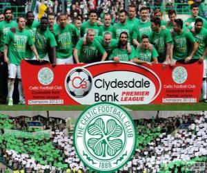 Rompicapo di Celtic FC, campione dil Campionato scozzese di calcio 2012-2013