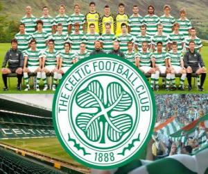 Rompicapo di Celtic FC, conosciuto come Celtic di Glasgow, squadra di calcio scozzese