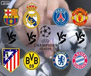 Rompicapo di Champions League - UEFA Champions League 2.013-14 Quarti di finale