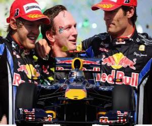 Rompicapo di championsih Red Bull costruttori sostengono '