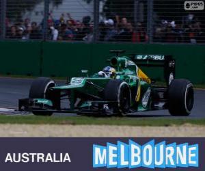 Rompicapo di Charles Pic - Caterham - Melbourne 2013