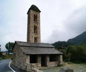 Rompicapo di Chiesa di San Miguel di Engolasters, Andorra