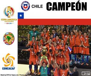 Rompicapo di Cile campione Copa America 2016