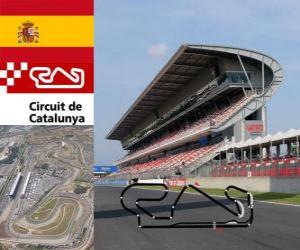 Rompicapo di Circuito di Catalogna - Spagna -