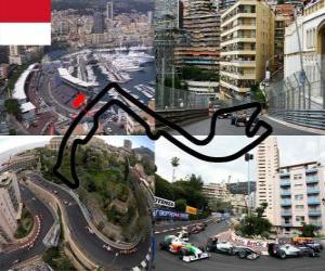 Rompicapo di Circuito di Montecarlo - Monaco -