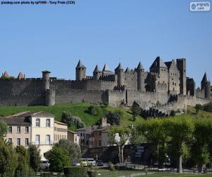 Rompicapo di Città fortificata di Carcassonne, Francia