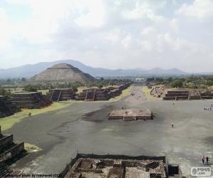 Rompicapo di Città pre-ispanica Teotihuacán
